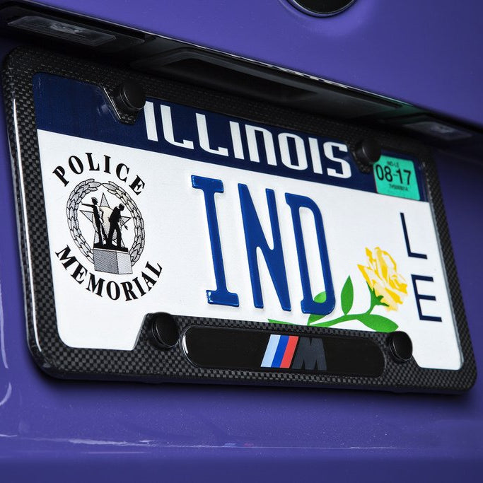 Carbon Fiber License Plate Frame for BMW A1