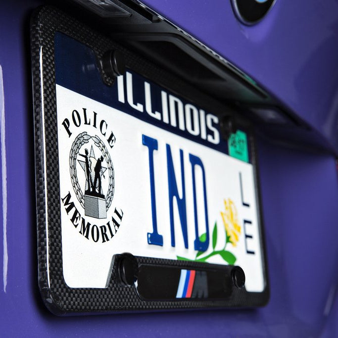 Carbon Fiber License Plate Frame for BMW A1