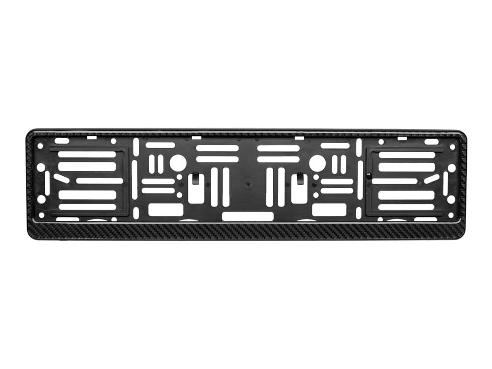Carbon Fiber Euro license plate frame
